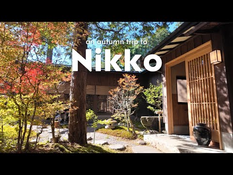 Autumn in Nikko 🍁⛩️ SPACIA X Train, Toshogu Shrine & Kegon Falls 🇯🇵 Japan Travel VLOG 📸
