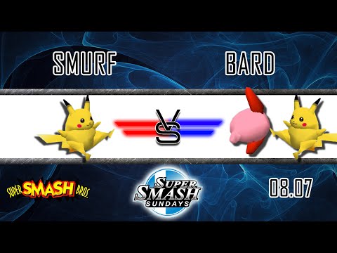 SSS64 #1 - LR4 - Smurf v Bard SSB64