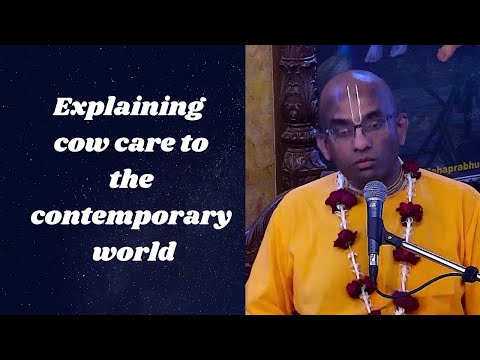 15th Feb. '23 | H.G. Chaitanya Charan Prabhu| Explaining cow care to the contemporary world | ISKCON