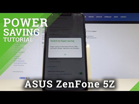 How to Enable Power Saving Mode on ASUS ZenFone 5Z - Battery Saver