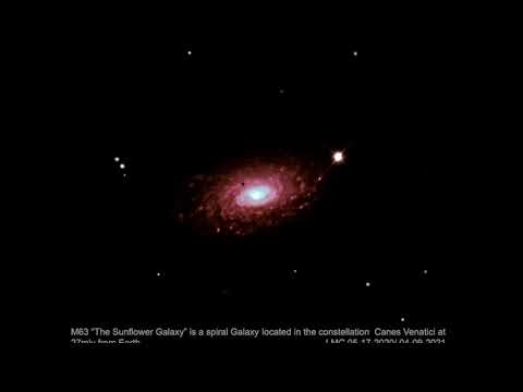 M63 Sunflower Galaxy 2020-2021