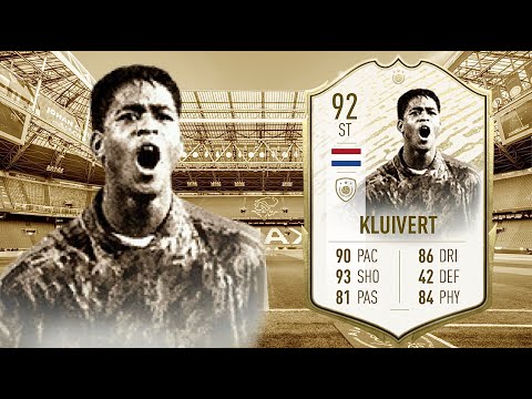 FIFA 20: PATRICK KLUIVERT 92 PRIME ICON MOMENT PLAYER REVIEW I FIFA 20 ULTIMATE TEAM