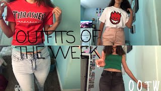 OUTFITS OF THE WEEK (HIGH SCHOOL)