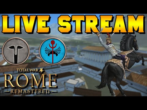 🔴 LIVE Seleucids & Pontus Gameplay Reveal for Total War: Rome Remastered