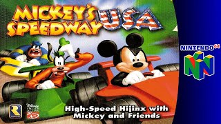 Nintendo 64 Longplay: Mickey's Speedway USA