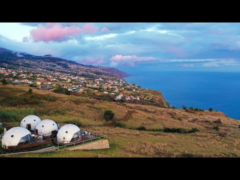 Madeira and Porto Santo From Above - 4K aerial drone view