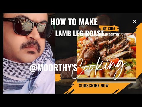 How to make Roast Lamb Leg/Garlic &Herb's Roast Lamb leg slow Cooked /Lamb Leg Recipe #Deliciouslamb
