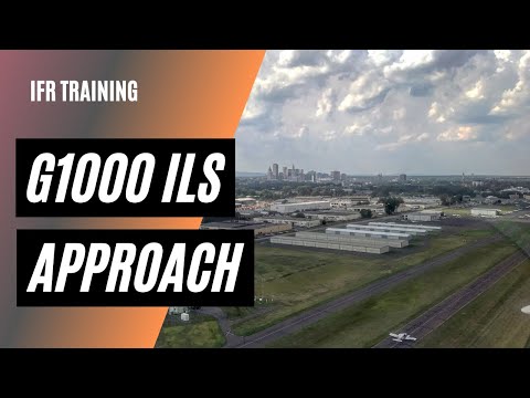 ILS Approach in Garmin G1000 | G1000 Buttonology