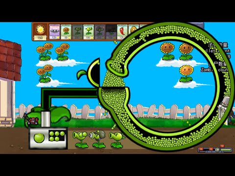 Strongest Fusion Plant. 417 Plants Vs. Zombies PvZ Plus pvz funny moments