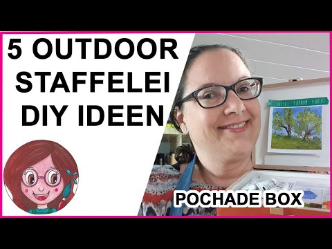 5 Outdoor Sketching Staffelei Ideen DIY | 2021