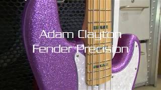 Video thumbnail for Bass Club Chicago Demo - Fender Adam Clayton P-Bass Purple Sparkle Limited by Bass Club Chicago