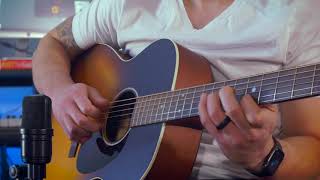 Video thumbnail for The Audix A133 Studio Condenser Microphone on a Martin Acoustic Guitar by AUDIX