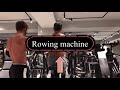 【筋トレ】Vol.79【背中】 ローイングマシンがいっぱい❗️ HEROGYM💪🏿🔥