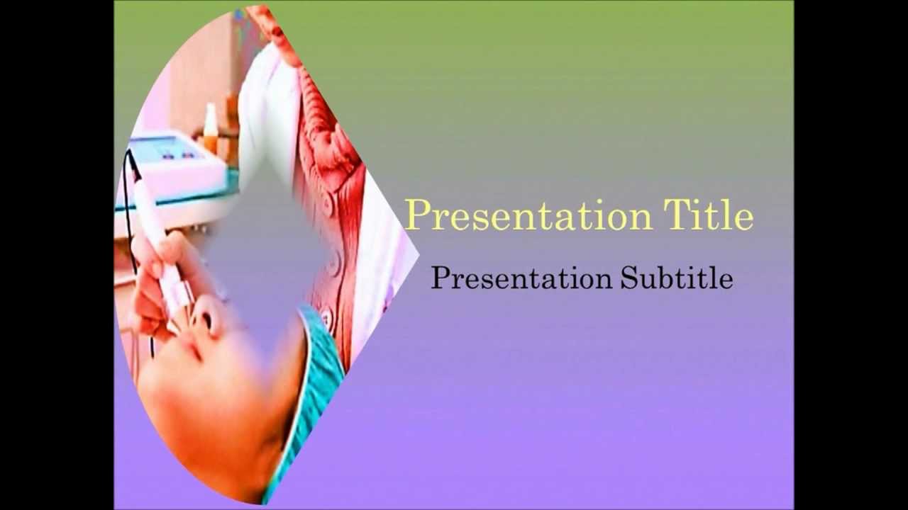 Dermatology PowerPoint Template - Free Download