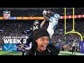 FlightReacts To Lions Vs Ravens Game Highlights 2025 NFL Season Week 3