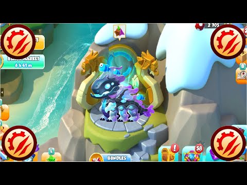 Ascend Tyrant Altum Tenebrus Dragon-Dragon Mania Legends | 866 Happy Dragon Fluffmoth Dragon delight