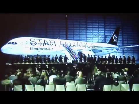 Curtain Drop System KABUKI – Presentation of Star Alliance, Continental Airlines, New York / USA