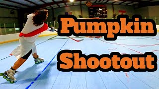 Hockey Shoot Out With Actual Pumpkins!!