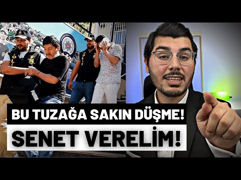 En Meşhur Dolandırıcılık Yöntemi: Senet Verelim! Sakın Düşme.