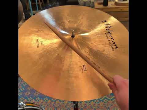 🎥✨Mehteran Cymbals 20” Jazz Ride 2002 grams VIDEO DEMO image 7
