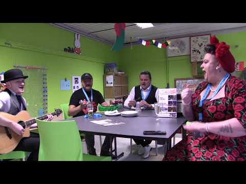 Kaz Hawkins Band - 'Rootstime Unplugged 2' @ Swing 2017, Wespelaar - 19/08/17