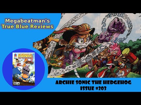 Archie Sonic The Hedgehog #203 | A Comic Review by Megabeatman