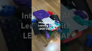 Students learning with the new @LEGOEducation Computer Science and AI platform #csteachers #robot