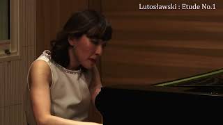 ルトスワフスキ：練習曲第1番
