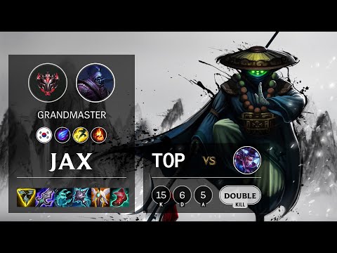 Jax Top vs Vayne - KR Grandmaster Patch 11.17