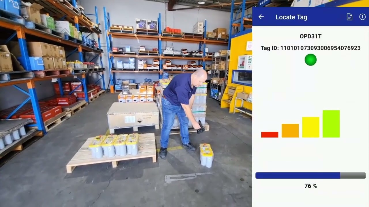 Find Missing Stock Items Demo with AIMS: Next Gen RFID Solutions