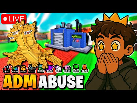 AGORA 😱 EVENTO DE ADM ABUSE + MAQUINA DE FUSÃO VOLTOU | ROUBE UM BRAINROT AO VIVO #roblox #brainrot