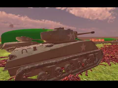 New Netherland Map - 50000 Modern Army Vs 100000 Zombies- UEBS2 - Ultimate Epic Battle Simulator 2