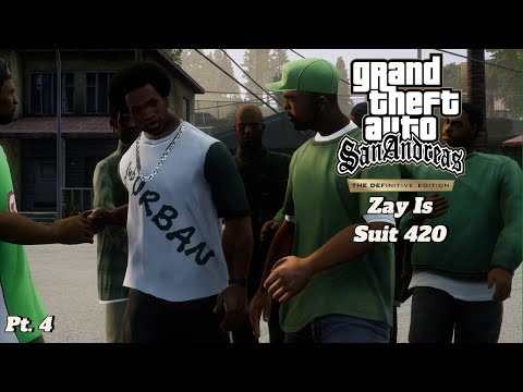 GTA: San Andreas Definitive Edition Pt. 4 | At A Funeral!