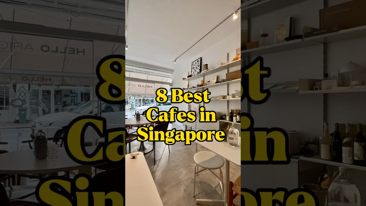 8 of the best cafes serving great coffee and food in Singapore #food #coffee #cafe #singapore