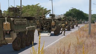 Coordinating a MASSIVE Convoy Against 100 Enemy Players!