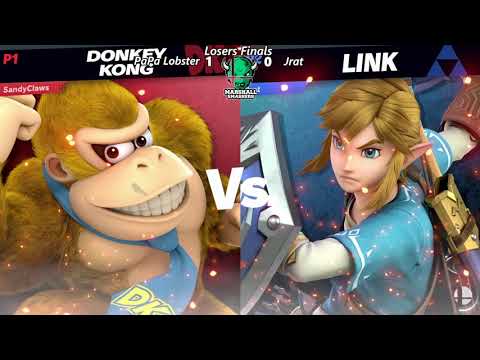 MS 2/4/20 - PaPa Lobster (Donkey Kong) vs Jrat (Link) - Losers Finals - SSBU