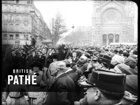 Funeral In Paris Aka Funeral Of Sarah Bernhardt (1923)