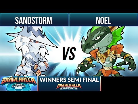 Sandstorm vs noeL - Winners Semi Final - Brawlhalla World Championship 2019 1v1