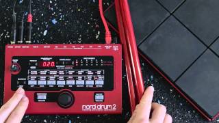 Video thumbnail for Nord Drum 2 - Creating a basic kit from scratch by nordkeyboards