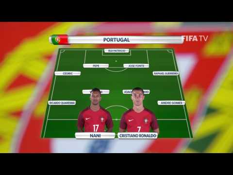 Match 2 - Portugal v Mexico -Team Lineups - FIFA Confederations Cup 2017