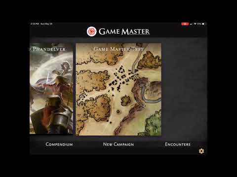Creating a New Campaign in Lion's Den Game Master 5