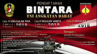Download lagu Penerimaan Bintara PK TNI AD Tahun 2018 mp3 Download lagu Penerimaan Bintara PK TNI AD Tahun 2018 mp3
