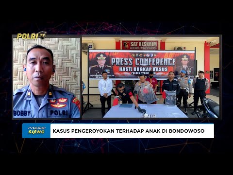 LIVE - IPTU BOBBY DWI SISWANTO KASI HUMAS POLRES BONDOWOSO KASUS PENGEROYOKAN DAN KEKERASAN FISIK