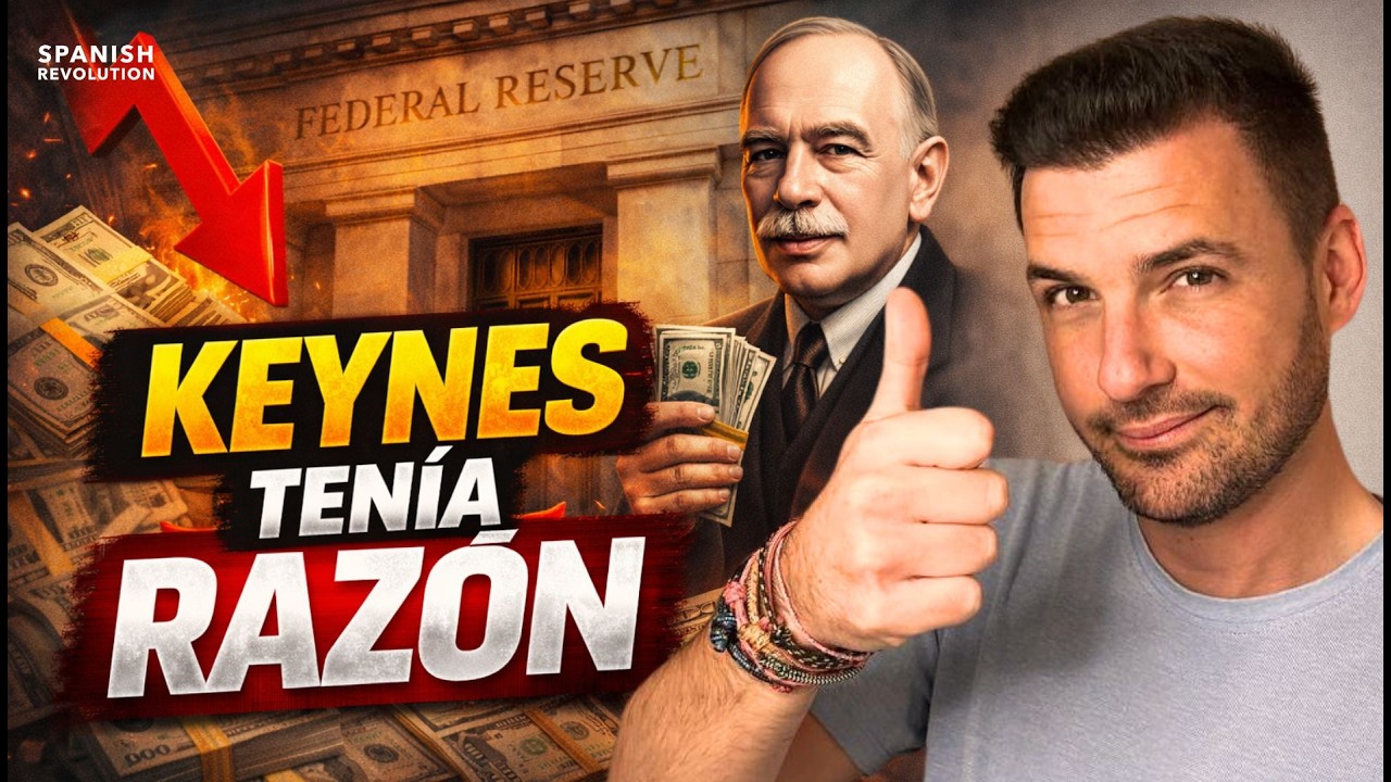 😎 Keynes tenía razón ❗👏 El tipo de interés de la deuda pública lo decide el Estado, no el mercado!💰