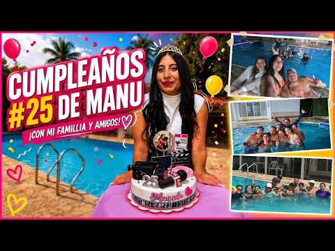 Manu NO SABÍA nada de su cumpleaños 25 y todos llegaron a la finca | Gps en Dúo