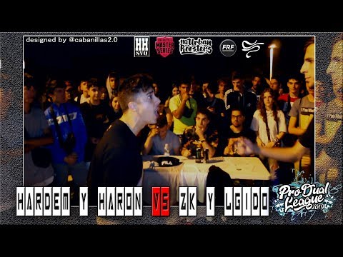 HARDEM y HARON vs ZK y LGIDO ( HIPERBATALLÓN😱🔥) | 16avos | NACIONAL PRO DUALE LEAGUE 2019