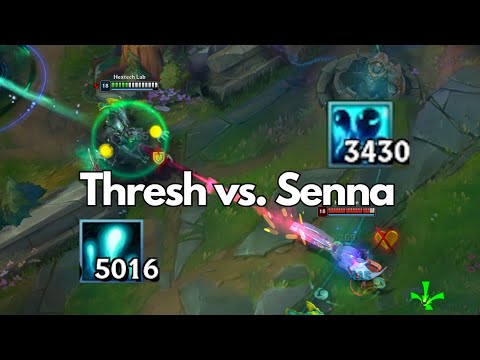 5000 stacks Thresh vs. 3400 Stacks Senna!