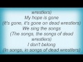Bis - Dead Wrestlers Lyrics