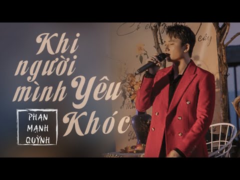 Khi Người Mình Yêu Khóc | Phan Mạnh Quỳnh | Karaoke Beat