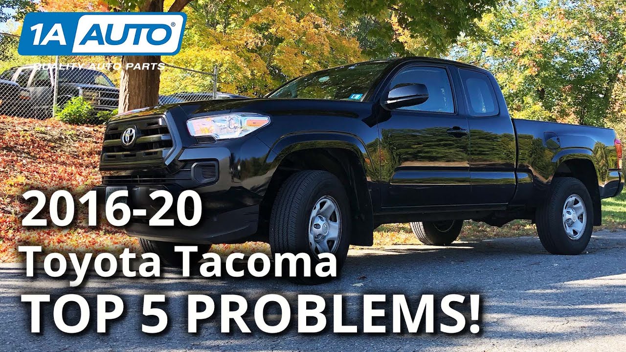 Top 5 Problems Toyota Tacoma Truck 3rd Generation 2016+
